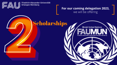Zum Artikel "Scholarship Opportunity for FAUMUN Delegation 2023"